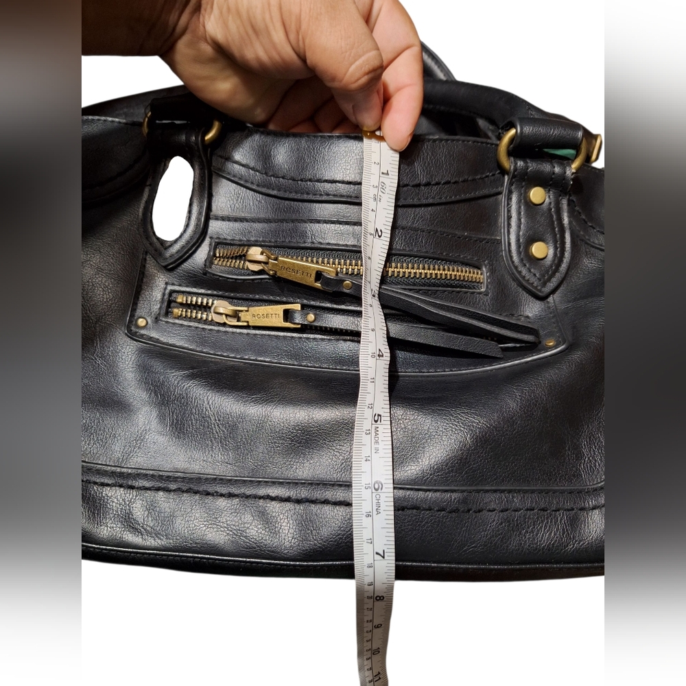 Elegant Black Bag Brand ROSETTI - Picture 5 of 6